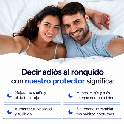 Protector bucal anti ronquido